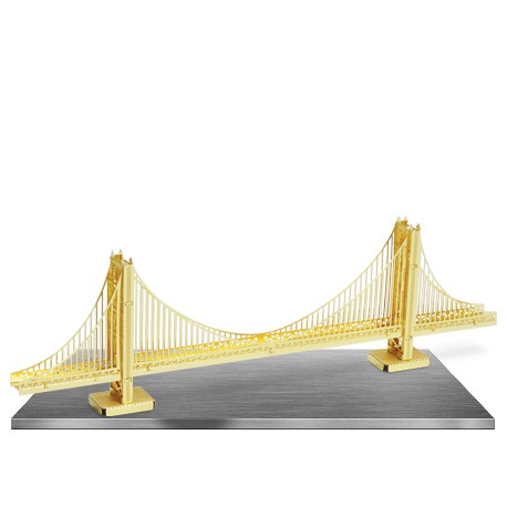Metal Earth Golden Gate Bridge Gold Edition